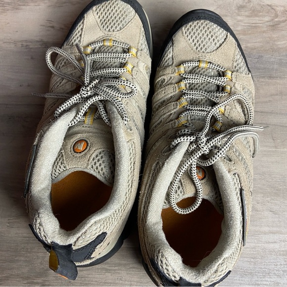 Merrell Moab 2 Ventilator Womens Size 9 Taupe Black Outdoor Walking Hiking - Picture 5 of 9